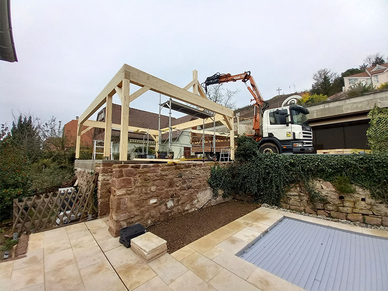 Projets d'extensions de maison en bois en Alsace