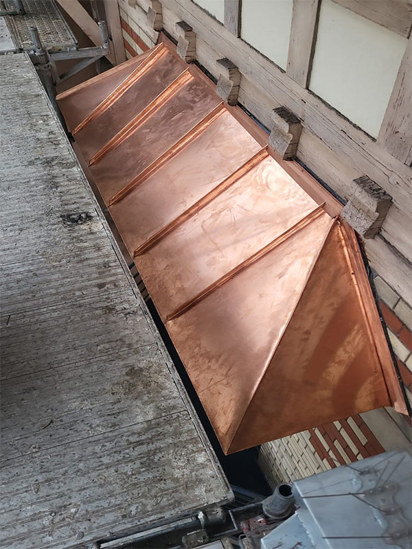 Solutions de zinguerie sur mesure dans le Bas-Rhin