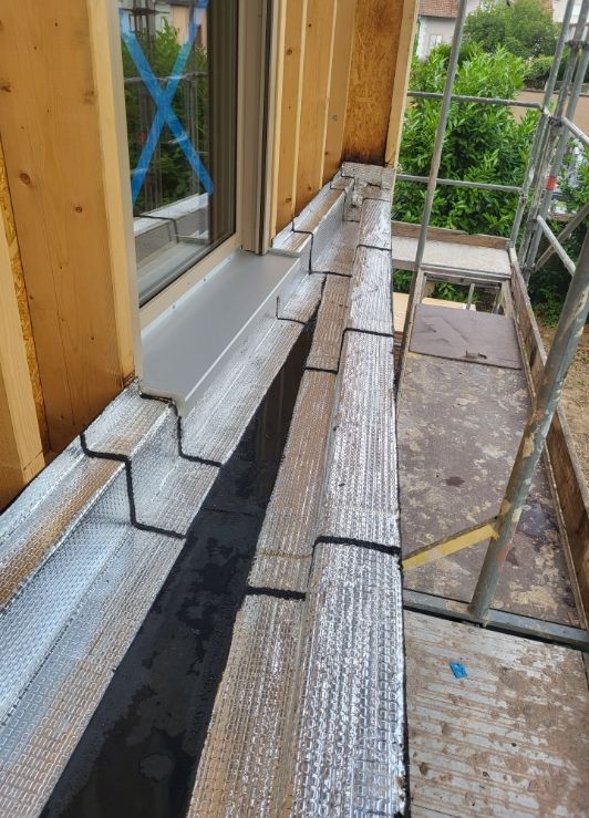 Travaux d'étanchéité dans le Bas-Rhin