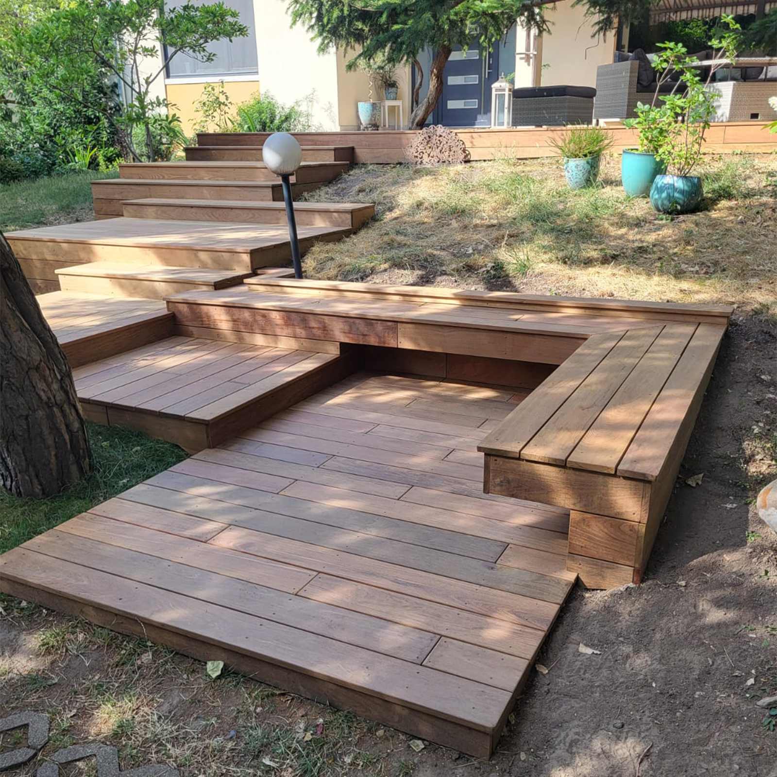 Conception et construction de terrasse en Alsace